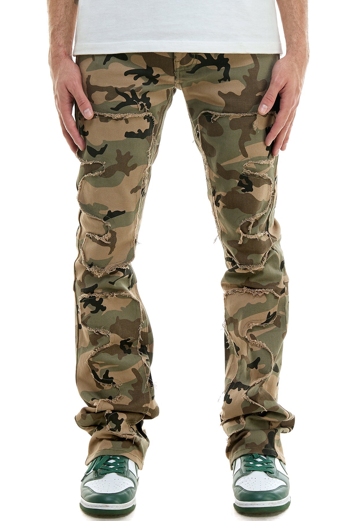 HUNTER'S PUZZLE FLARE PANTS