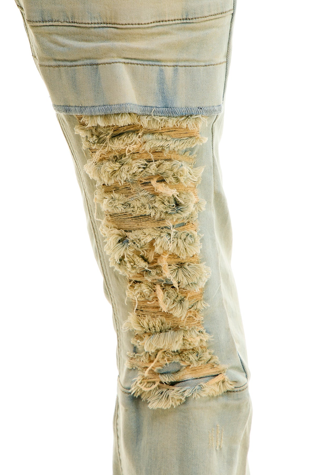 STACKED KNEEP JEANS
