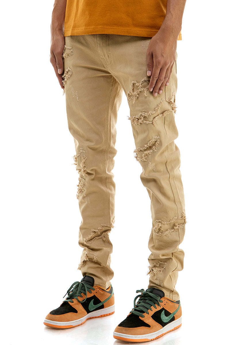 DIAGONAL PANTS