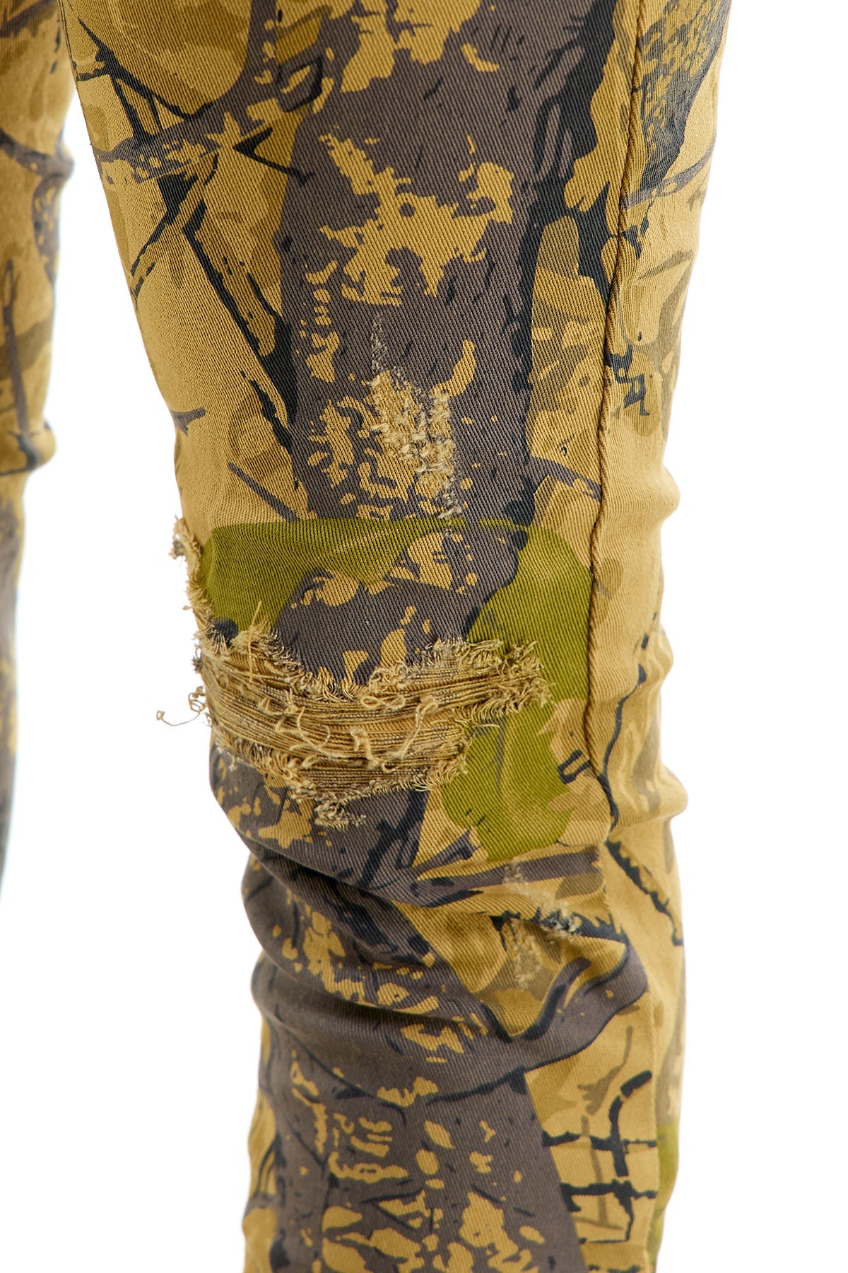 ZIPPED FLARE PANTS