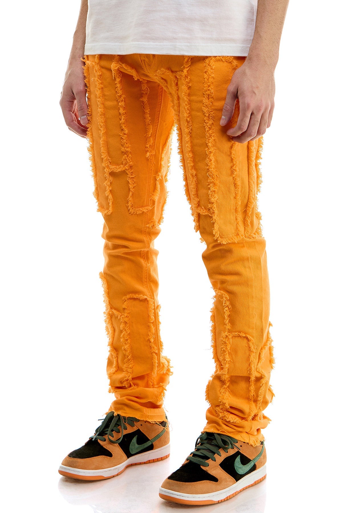 STACKED BARCHA PANTS
