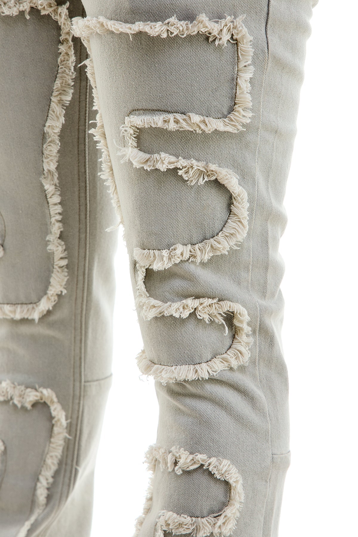 PUZZLE FLARE JEANS