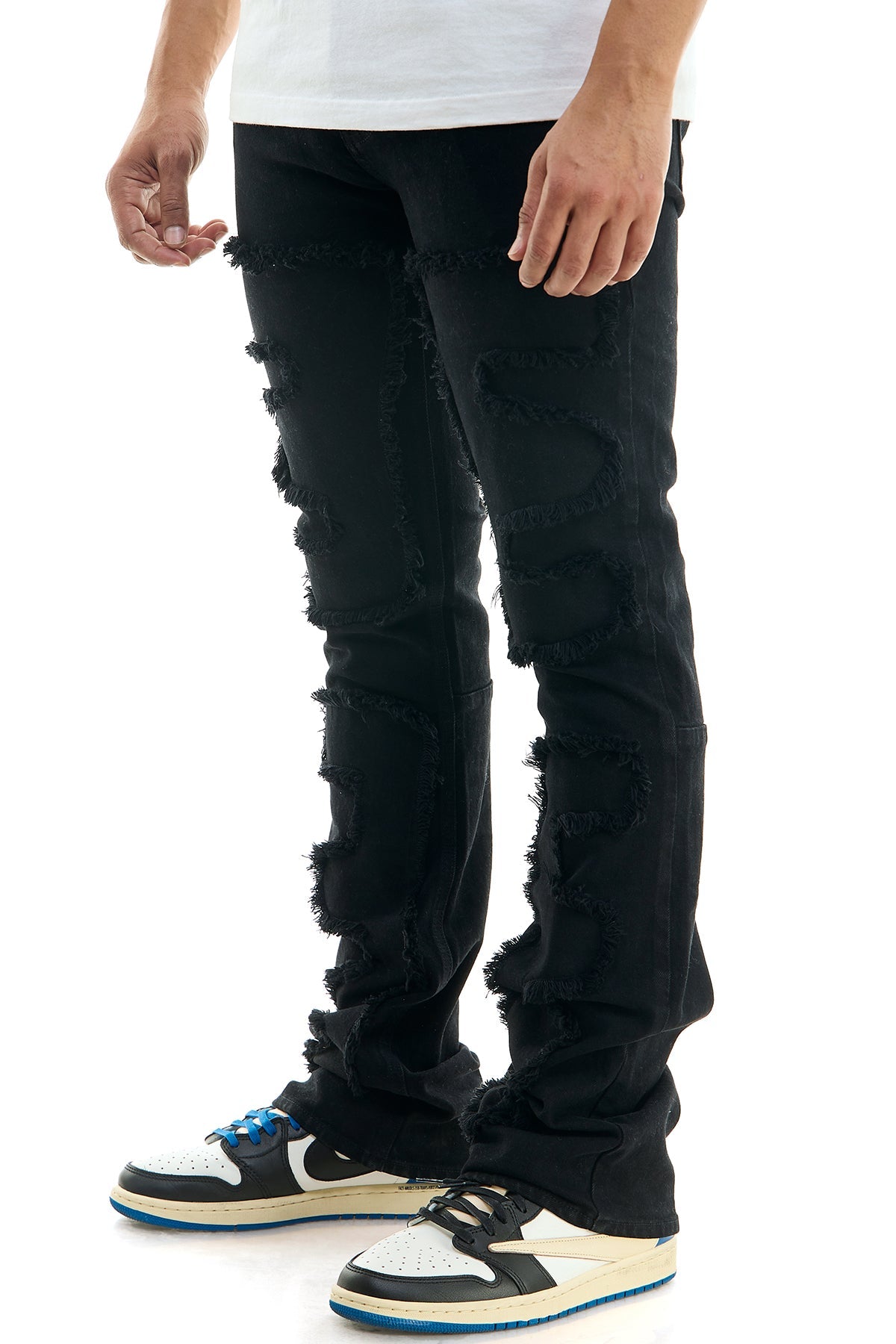 PUZZLE FLARE JEANS