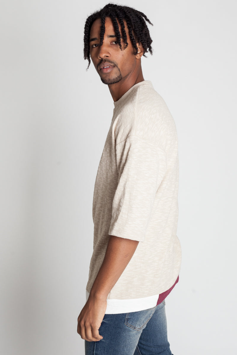 COLORBLOCKED TEE