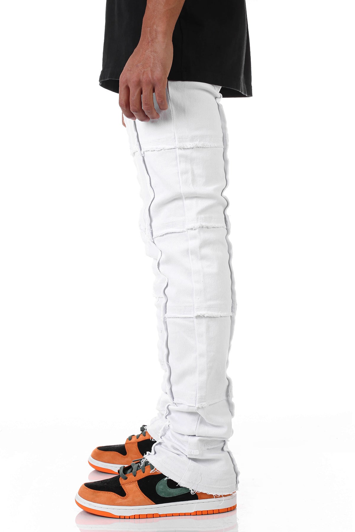 STACKED CUT & SEW PANTS