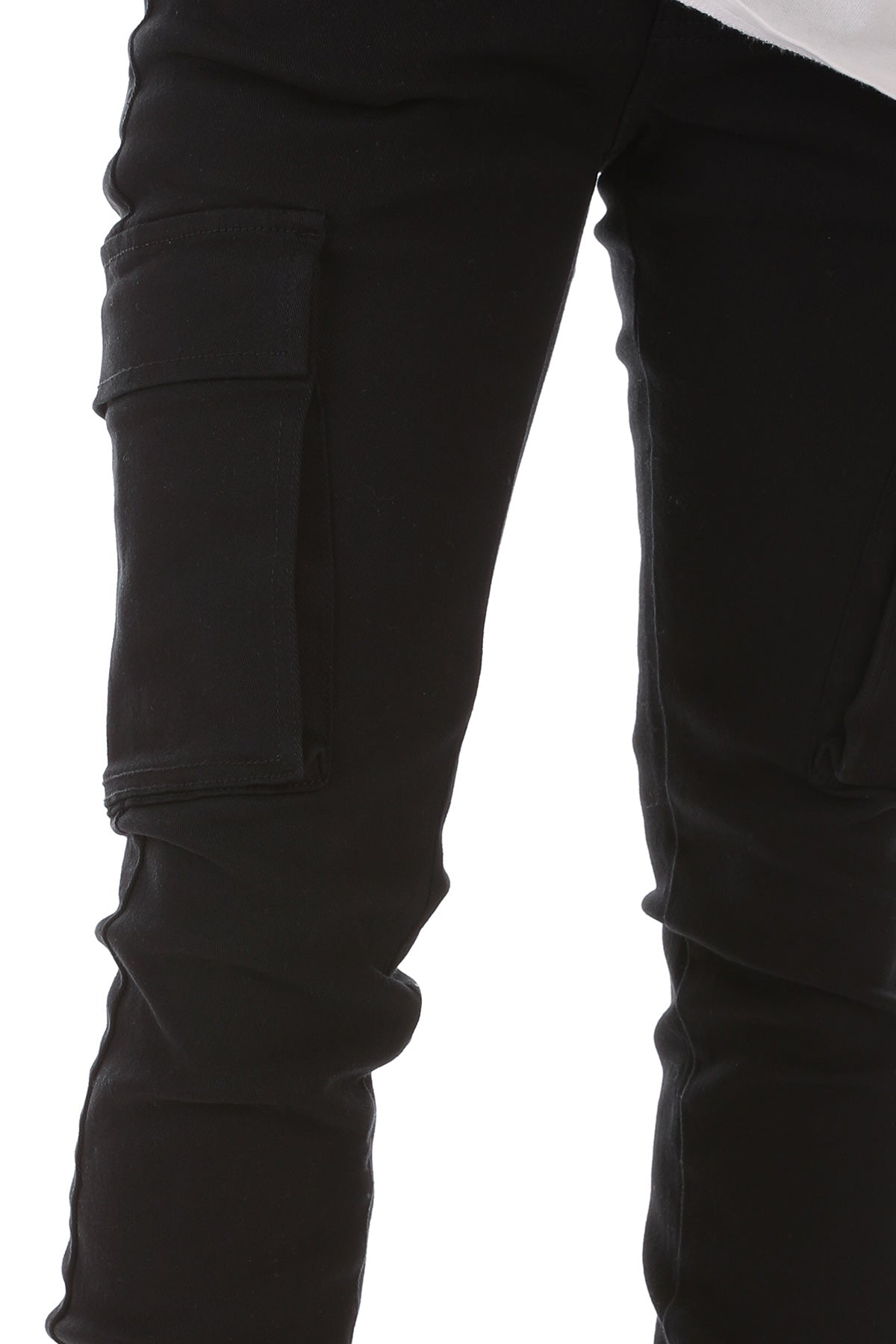 STACKED DOUBLE CARGO PANTS