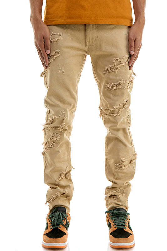 DIAGONAL PANTS