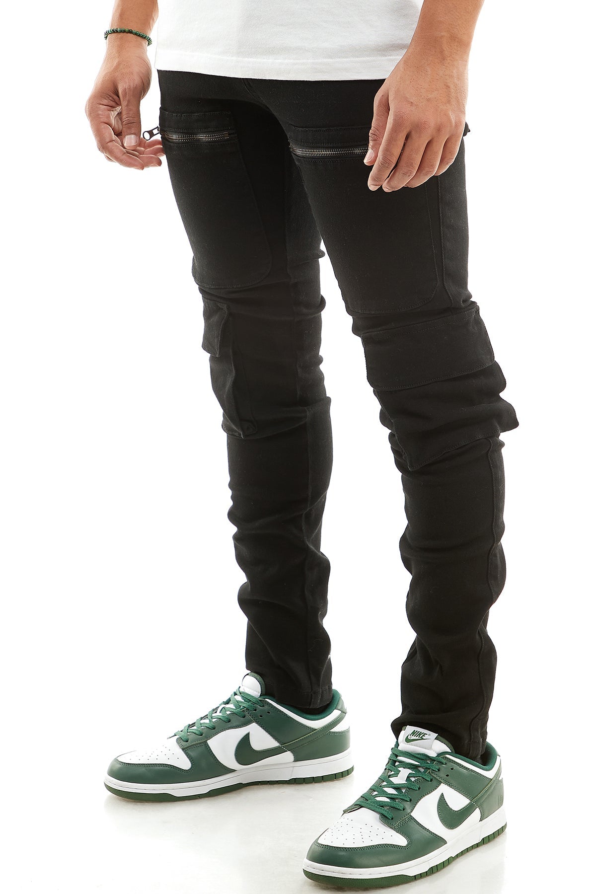 KNEE CARGO PANTS