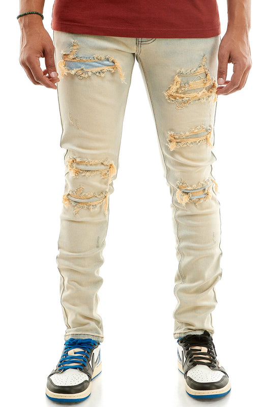 SUEDE JEANS