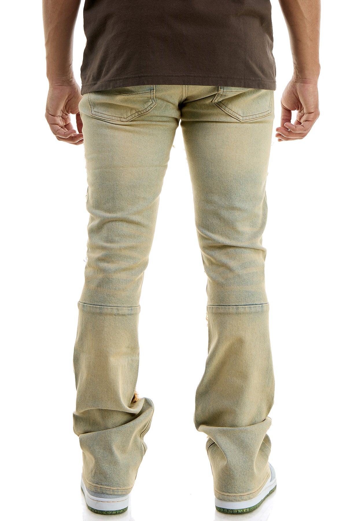 PUZZLE FLARE JEANS