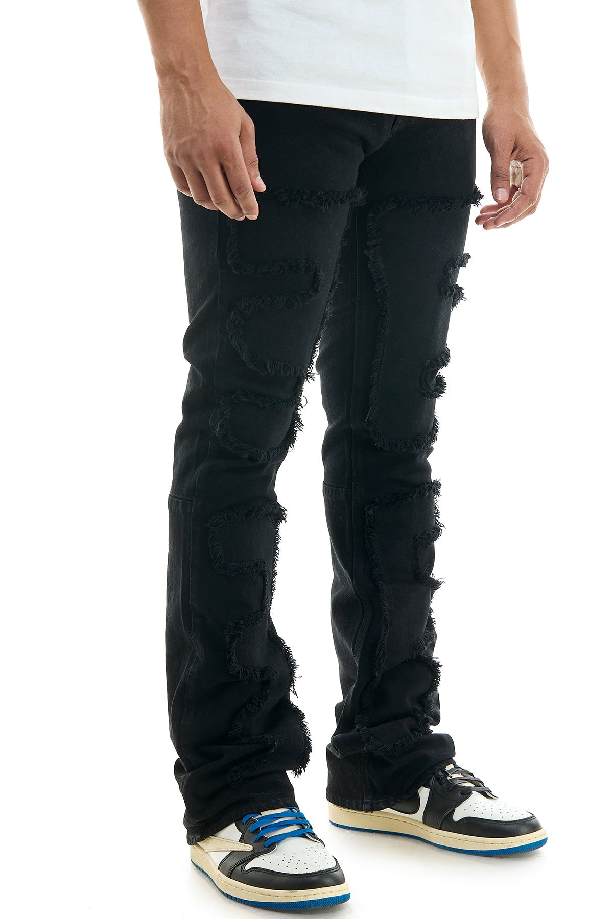 PUZZLE FLARE JEANS