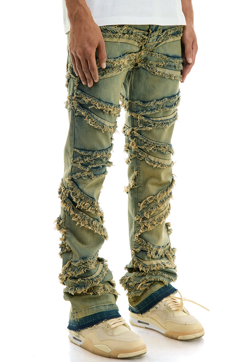 CONFINE FLARE JEANS